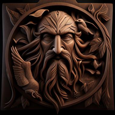 3D модель St druid (STL)